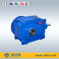 B Series Industry Flange Mounted Angle Shaft Bevel Helical Gearbox